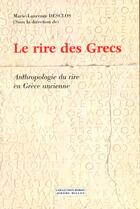 Couverture du livre « Le rire des grecs » de  aux éditions Millon