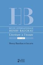 Couverture du livre « Bauchau et les arts. revue internationale henri bauchau 2-2009 » de  aux éditions Pu De Louvain