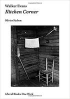 Couverture du livre « Walker evans kitchen corner » de Richon Olivier aux éditions Mit Press