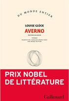 Couverture du livre « Averno » de Louise Gluck aux éditions Gallimard