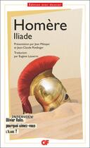 Couverture du livre « L'Iliade » de Homere aux éditions Flammarion