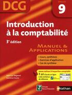 Couverture du livre « Introduction à la comptabilité ; DCG épreuve 9 ; manuel et applications (3e édition) » de Siegwart/Cassio aux éditions Nathan