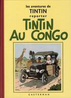 Couverture du livre « Les aventures de Tintin Tome 2 : Tintin au Congo » de Herge aux éditions Casterman