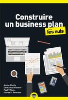 Couverture du livre « Construire un business plan pour les nuls (2e édition) » de Paul Tiffany et Steven D. Peterson aux éditions First