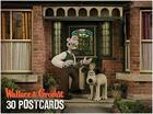 Couverture du livre « Wallace and gromit postcard matchbox /anglais » de Kinjalou aux éditions Frances Lincoln