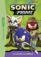 Couverture du livre « Sonic prime Tome 3 : La loi de la jungle » de Sega aux éditions Hachette Jeunesse