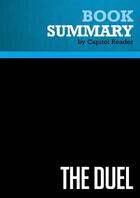 Couverture du livre « Summary: The Duel : Review and Analysis of Tariq Ali's Book » de Businessnews Publish aux éditions Political Book Summaries