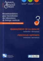 Couverture du livre « Recommandations pour l'accréditation des laboratoires de biologie médicale t.3 » de Alain Daunizeau aux éditions John Libbey