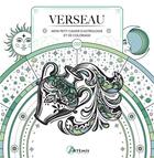Couverture du livre « Verseau : mon petit cahier d'astrologie et de coloriage » de Haumea aux éditions Artemis