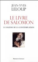 Couverture du livre « Le livre de Salomon » de Jean-Yves Leloup aux éditions Presses Du Chatelet