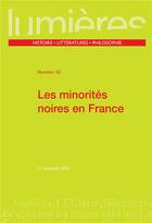 Couverture du livre « Les minorites noires en france » de Duprat Julie aux éditions Pu De Bordeaux