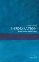 Couverture du livre « Information: A Very Short Introduction » de Floridi Luciano aux éditions Oup Oxford