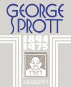 Couverture du livre « George sprott » de Seth aux éditions Jonathan Cape