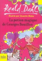 Couverture du livre « La potion magique de georges bouillon » de Roald Dahl aux éditions Gallimard-jeunesse