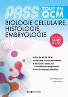 Couverture du livre « Pass tout en QCM ; UE2 ; biologie cellulaire, histologie, embryologie » de Alexandre Fradagrada et Frederique Pluciennik aux éditions Ediscience
