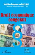 Couverture du livre « Droit économique congolais » de Mathias Buabua Wa Kayembe aux éditions L'harmattan