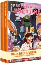 Couverture du livre « Space battle lunchtime : t.1 et t.2 » de Natalie Riess aux éditions Kinaye