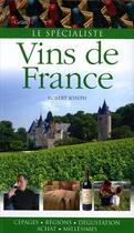 Couverture du livre « Vins de france » de Robert Joseph aux éditions Grund