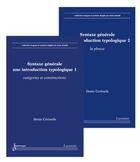 Couverture du livre « Syntaxe générale ; une introduction typologique les 2 volumes » de Creissels aux éditions Hermes Science Publications