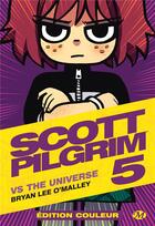 Couverture du livre « Scott Pilgrim t.5 : Scott Pilgrim VS the universe » de Bryan Lee O'Malley aux éditions Hicomics