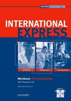 Couverture du livre « New international express pre-intermediate ; exercices et cd » de Taylor / Harding aux éditions Oxford Up Education