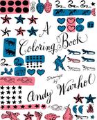 Couverture du livre « A coloring book: drawings by andy warhol (2nd ed) » de Andy Warhol aux éditions Thames & Hudson