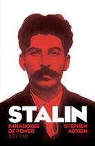 Couverture du livre « Stalin, Vol. I » de Kotkin Stephen aux éditions Penguin Books Ltd Digital