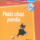 Couverture du livre « Petit chat perdu (+cd) - illustrations, couleur » de Natacha aux éditions Pere Castor