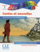 Couverture du livre « Contes et nouvelles de Guy de Maupassant ; niveau 3 ; A2/B1 » de Colette Samson et Collectif aux éditions Cle International