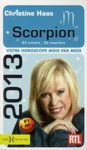 Couverture du livre « Scorpion 2013 » de Christine Haas aux éditions Hors Collection