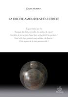 Couverture du livre « La droite amoureuse du cercle » de Didier Nordon aux éditions Hermann