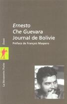 Couverture du livre « Journal De Bolivie » de Guevara 
