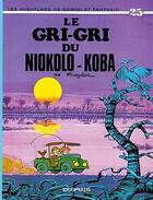 Couverture du livre « Spirou et Fantasio Tome 25 : le gri-gri du Niokolo-Koba » de Jean-Claude Fournier aux éditions Dupuis