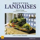 Couverture du livre « Recettes landaises » de Jeanine Pouget aux éditions Auberon