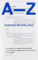 Couverture du livre « A - Z » de Simon Straling aux éditions Mousse Publishing