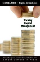 Couverture du livre « Working Capital Management » de Sarria-Allende Virginia aux éditions Oxford University Press Usa