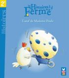 Couverture du livre « L'oeuf de Madame Poule » de Christel Desmoinaux aux éditions Deux Coqs D'or