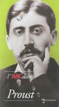 Couverture du livre « L'abcdaire de proust » de Thierry Laget aux éditions Flammarion