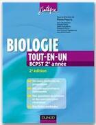 Couverture du livre « Biologie ; CPST 2ème année ; tout-en-un (2e édition) » de Pierre Peycru aux éditions Dunod