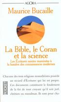 Couverture du livre « La Bible, Le Coran Et La Science » de Maurice Bucaille aux éditions Pocket