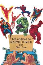 Couverture du livre « Les origines de Marvel Comics par Stan Lee » de Stan Lee aux éditions Talent Editions