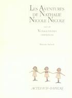 Couverture du livre « Les aventure de nathalie nicole nicole ; voyage en pays herblinois » de Marion Aubert aux éditions Actes Sud-papiers