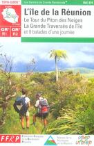 Couverture du livre « Ile de la reunion - 974-grr1/grr2-0974 » de  aux éditions Ffrp