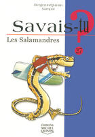 Couverture du livre « Les salamandres » de Alain M. Bergeron aux éditions Michel Quintin