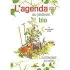 Couverture du livre « L'agenda du jardinier bio 2011 et son calendrier lunaire » de Vincent Albouy et Antoine Bosse-Platiere aux éditions Terre Vivante