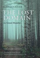 Couverture du livre « The lost domain: le grand meaulnes » de Frank Davison aux éditions Editions Racine