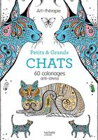 Couverture du livre « Petits et grands chats ; 60 coloriages anti-stress » de Mademoiselle Eve aux éditions Hachette Pratique