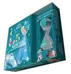 Couverture du livre « La Reine des Neiges : 5 minutes pour s'endormir ; coffret » de Disney aux éditions Disney Hachette