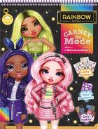 Couverture du livre « Rainbow high - carnet de mode » de  aux éditions Hachette Jeunesse