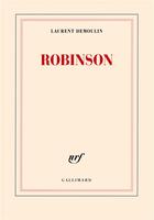 Couverture du livre « Robinson » de Laurent Demoulin aux éditions Gallimard